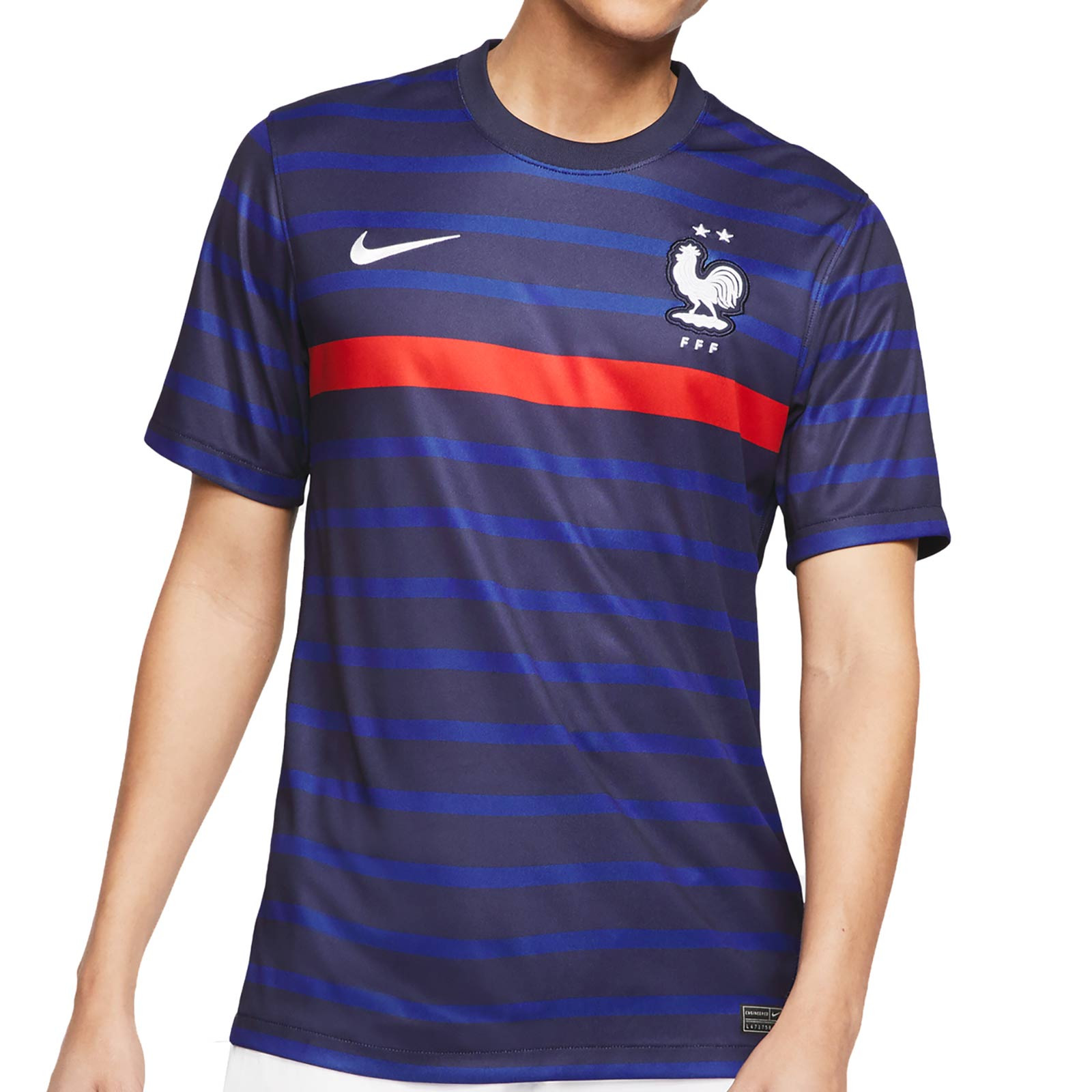 Ajustamiento explique Pionero Camiseta Nike Francia 2020 2021 Stadium azul | futbolmania