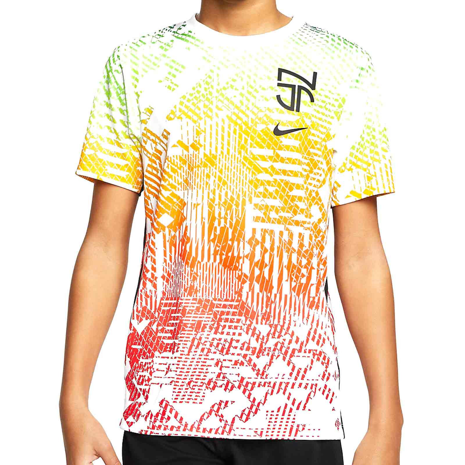 Camiseta niño Nike Neymar Jr y multicolor futbolmaniaKids