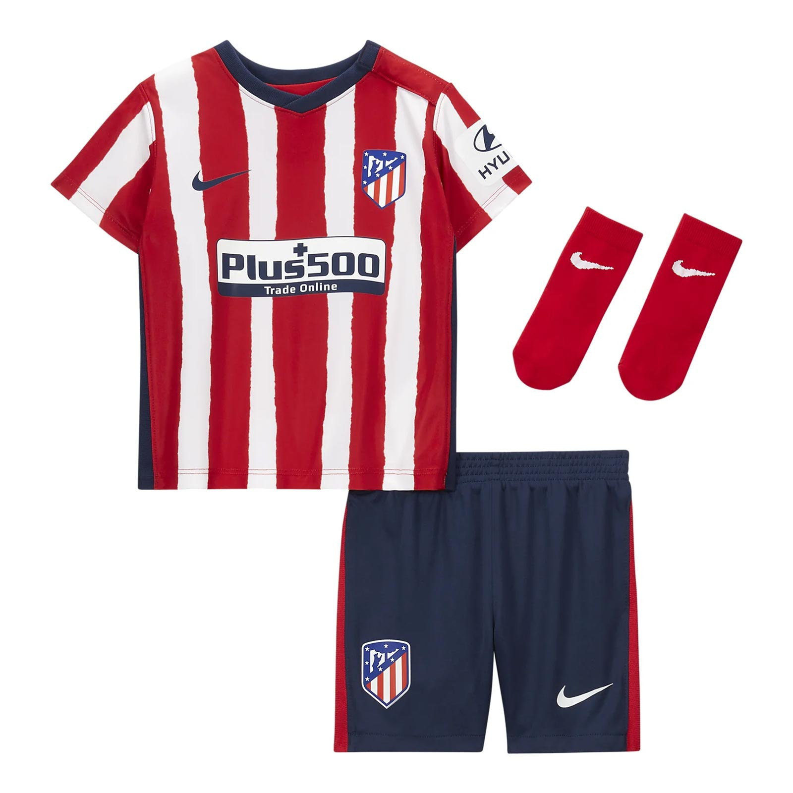 Kit Nike Atlético bebé 3 36 meses 2021 | futbolmaniaKids