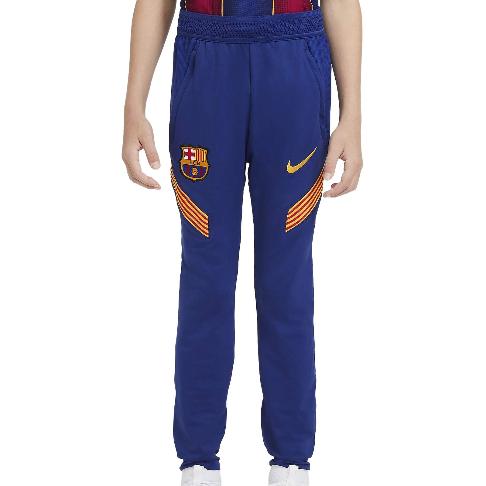 Consistente Luna Revisión Pantalón Nike Barcelona niño entreno 2021 Strike | futbolmaniaKids