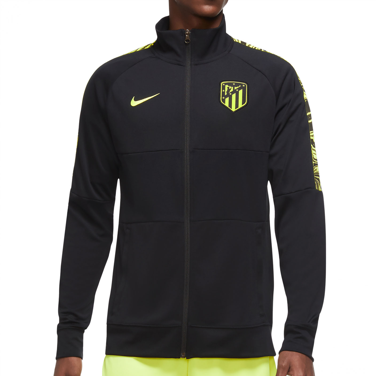 Chaqueta Nike Atlético I96 2020 2021 negra