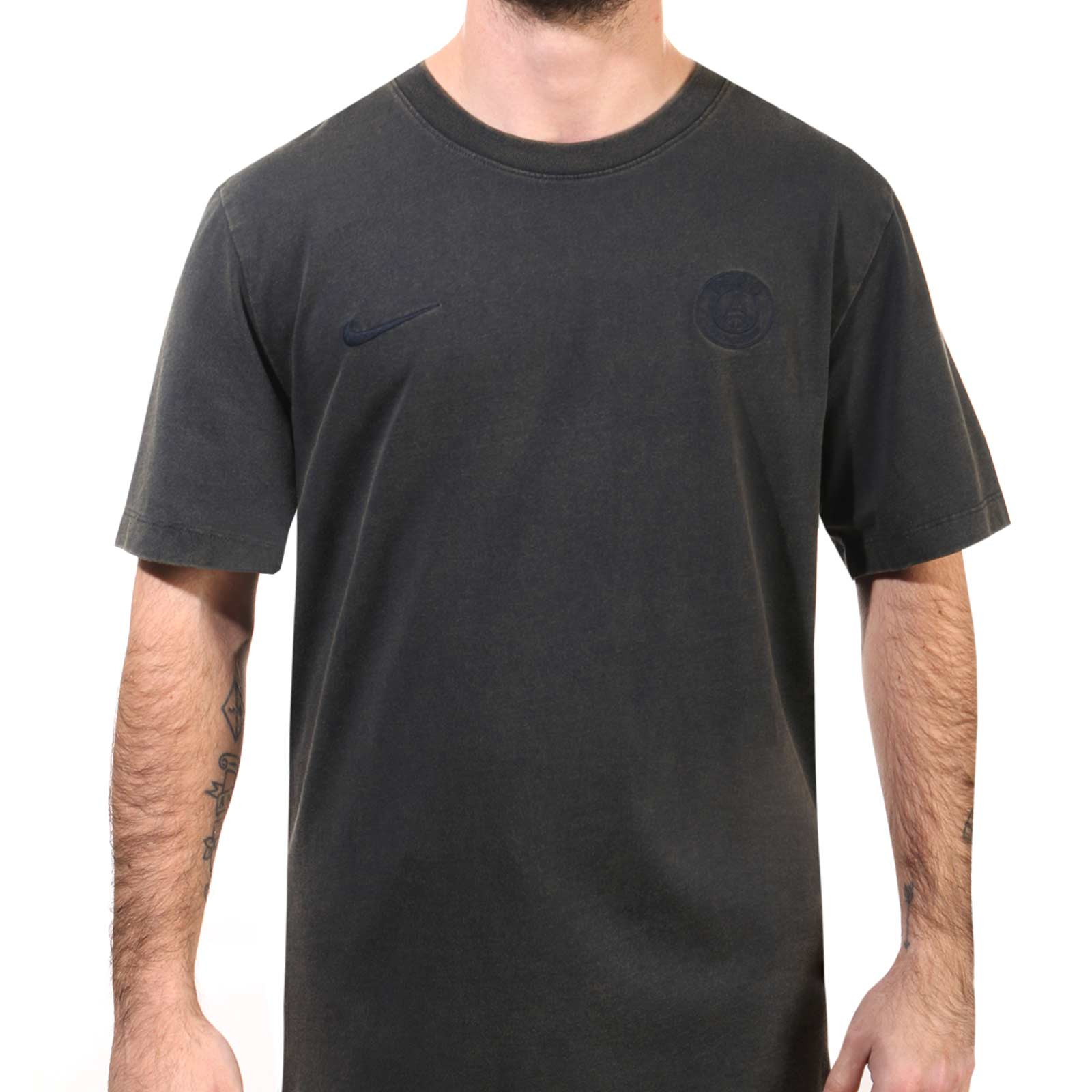 De Verdad Amplificador Derritiendo Camiseta algodón Nike PSG Retro gris oscuro | futbolmania