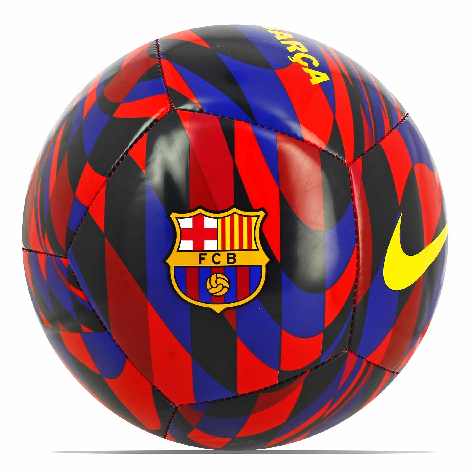 Balón Nike Pitch talla 5 azulgrana | futbolmania