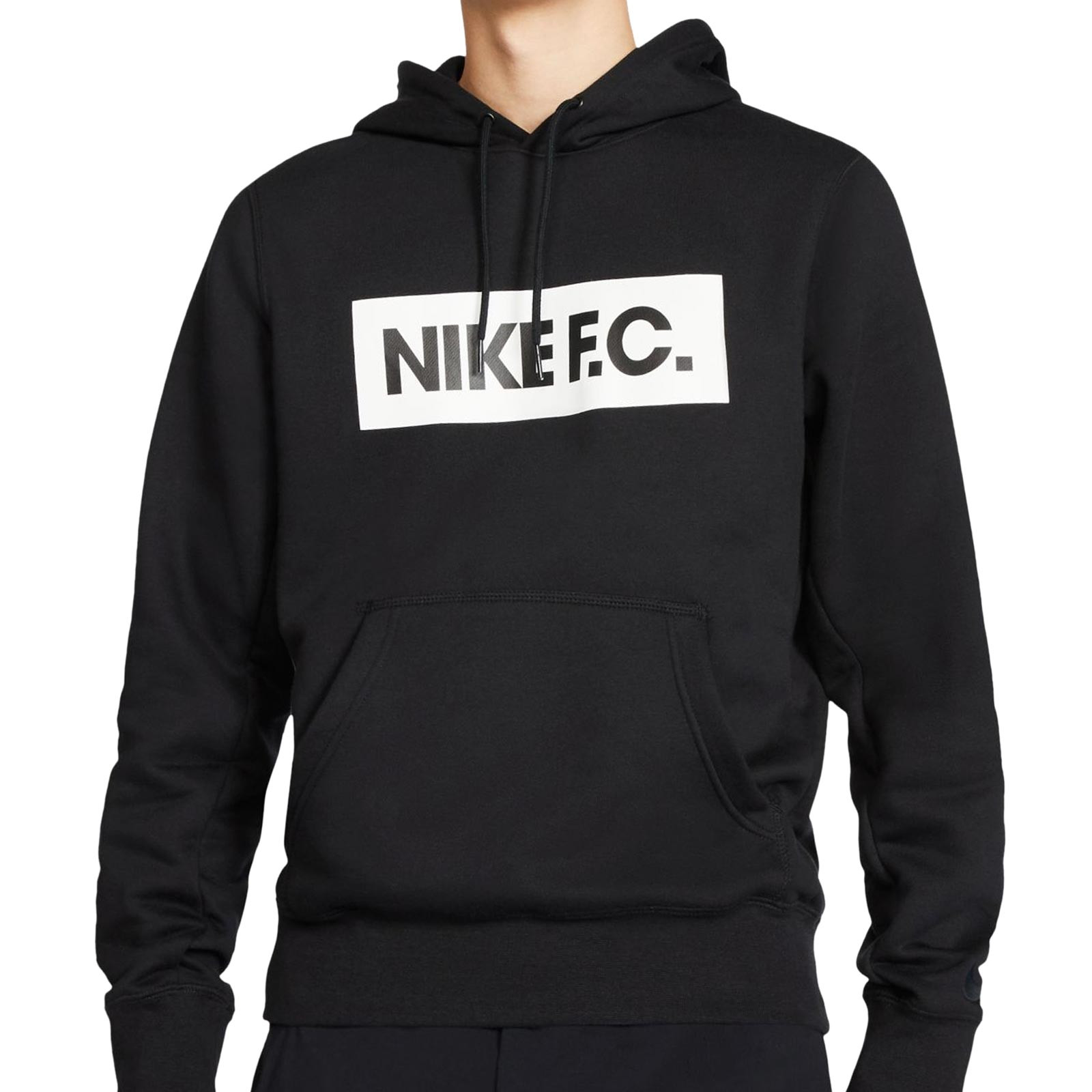 Sudadera Nike FC Fleece negra | futbolmania