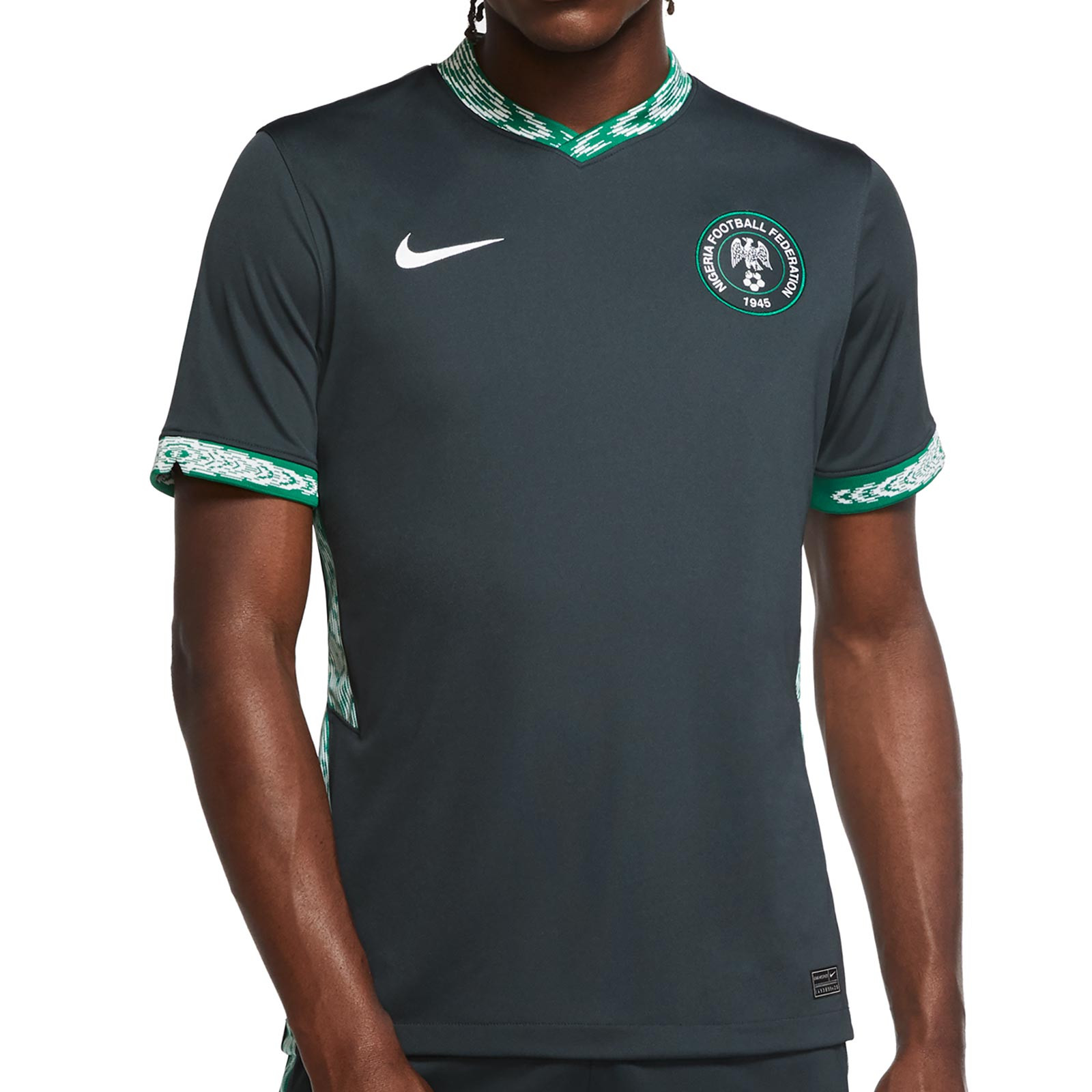 Rana Devastar Él mismo Camiseta Nike 2a Nigeria 2020 2021 Stadium | futbolmania