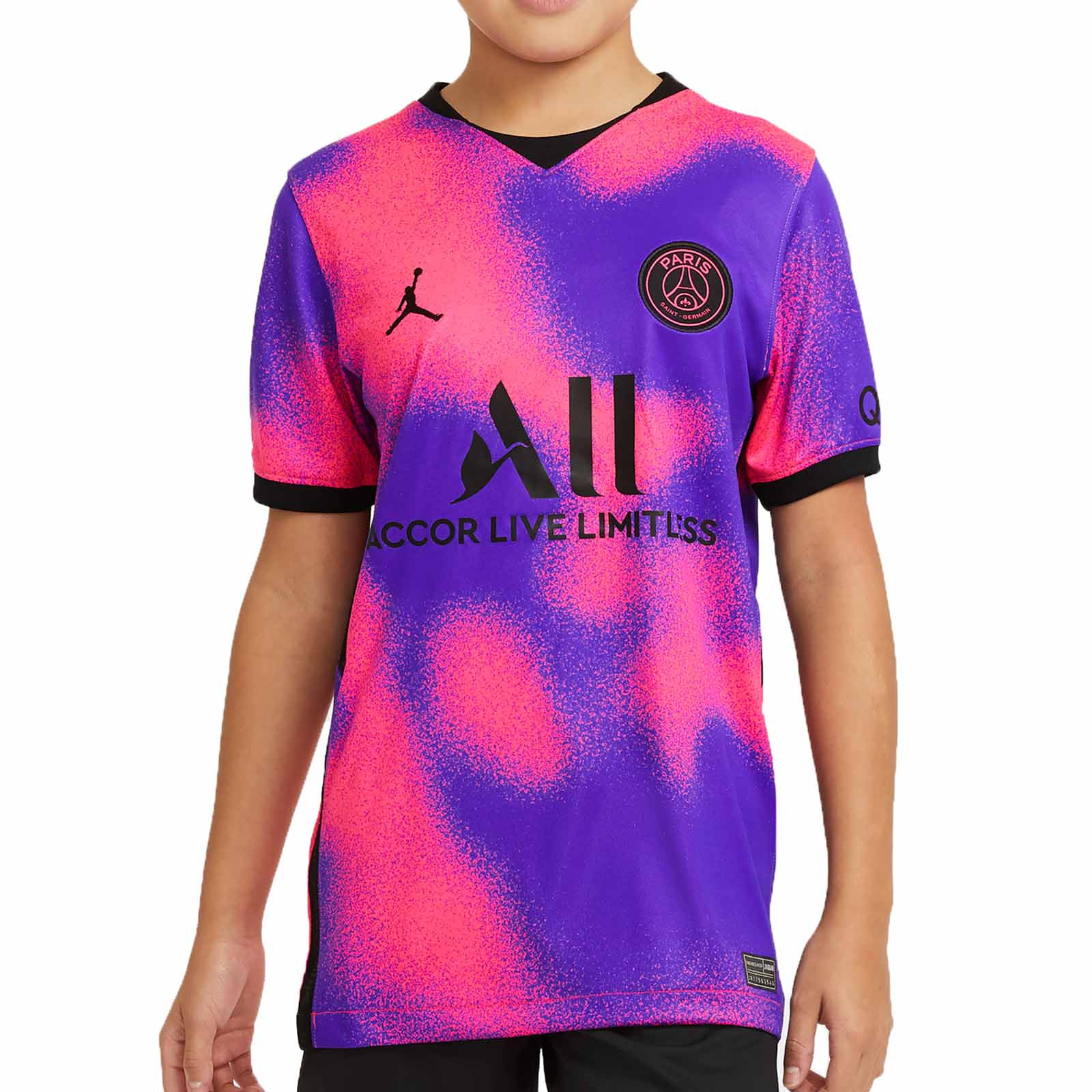 posponer inercia raqueta Camiseta Nike x Jordan niño 4a PSG 2021 Stadium | futbolmaniaKids