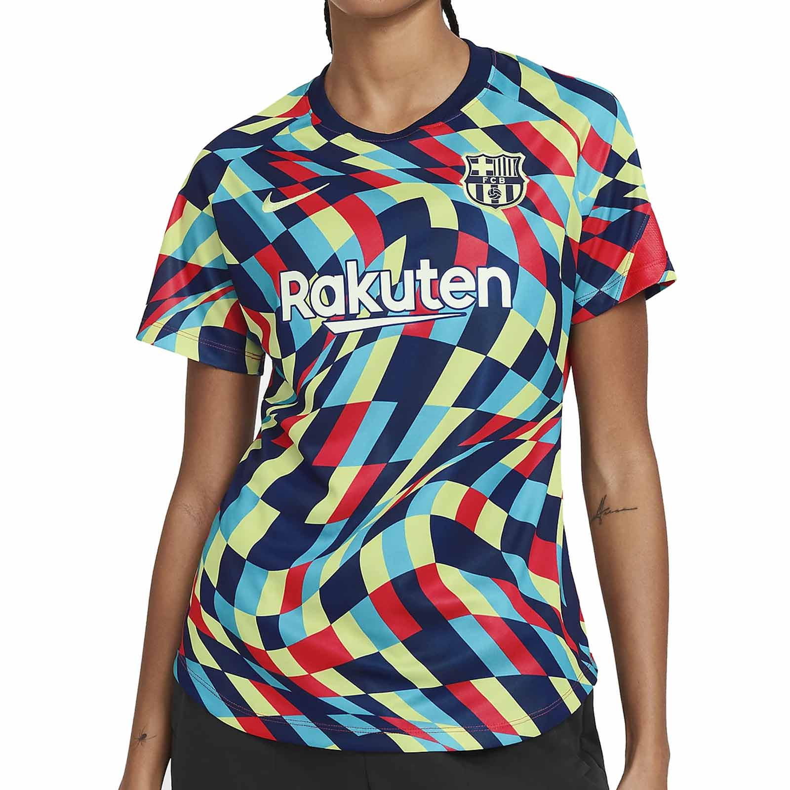 Camiseta de mujer pre-match visitante del FC Barcelona