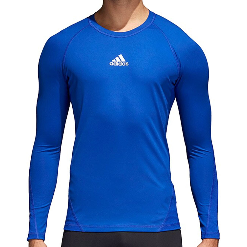 Conflicto Recepción Dinkarville Camiseta compresiva M/L adidas Azul | futbolmania
