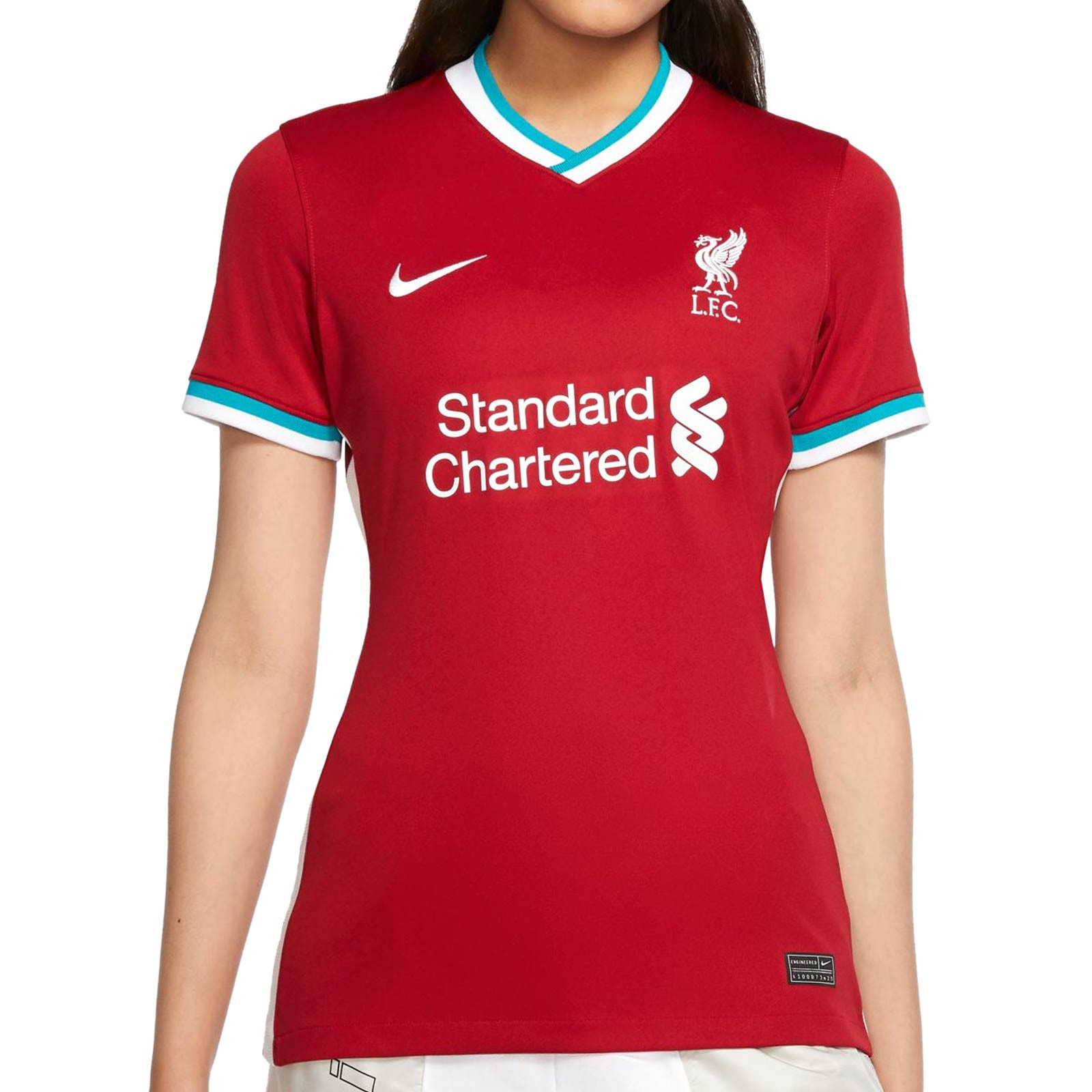 Camiseta mujer Nike Liverpool 2020 2021 Stadium | futbolmania