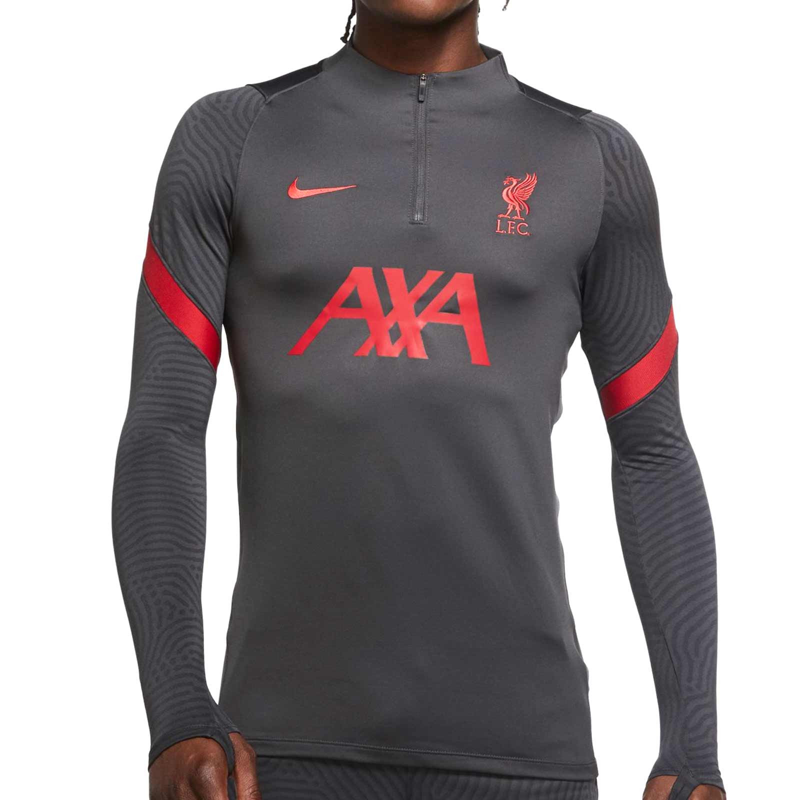 Delgado Obediente Prestigioso Sudadera Nike Liverpool entreno 2020 2021 Strike | futbolmania