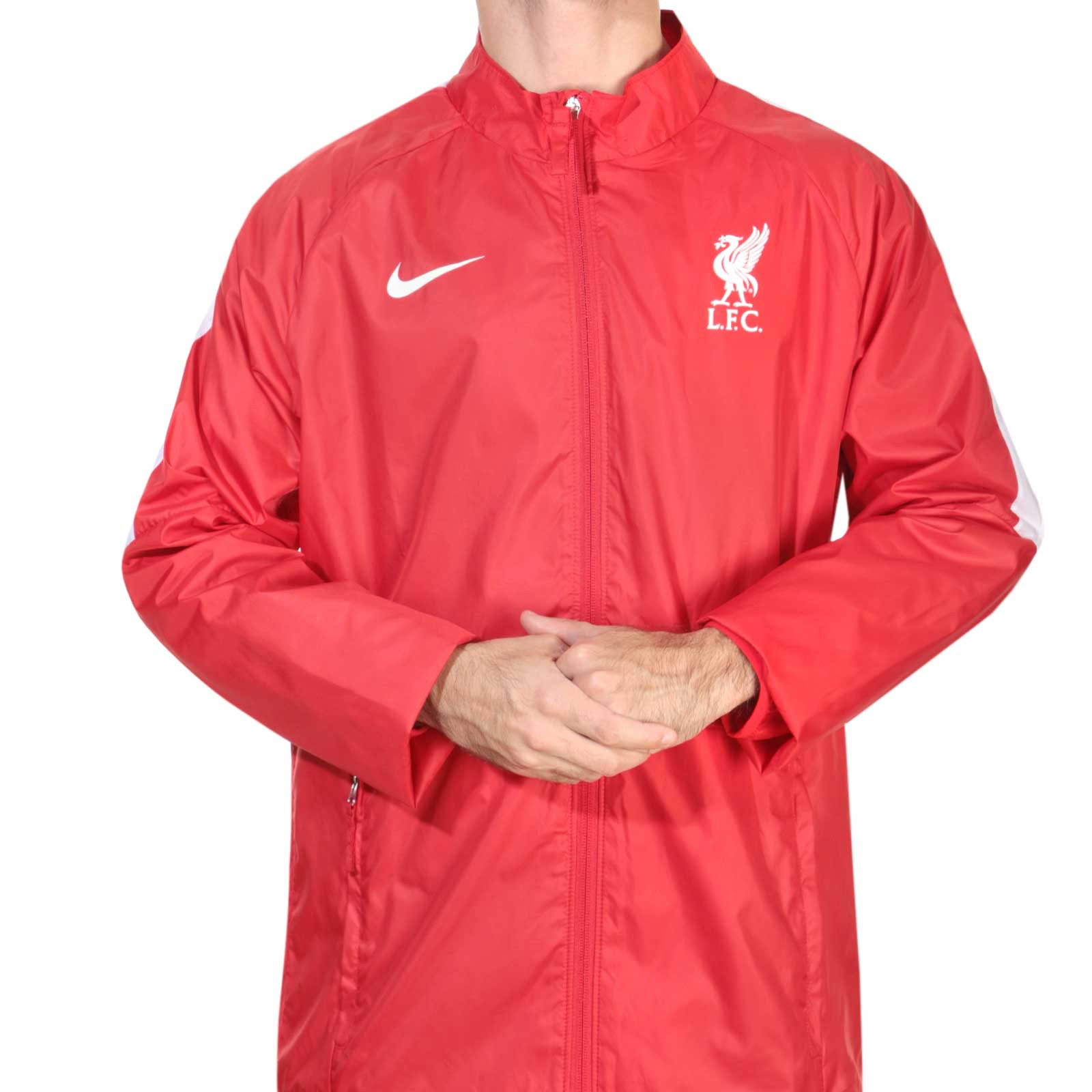 Liverpool FC - Chaqueta cortavientos oficial - Para hombre - Impermeable