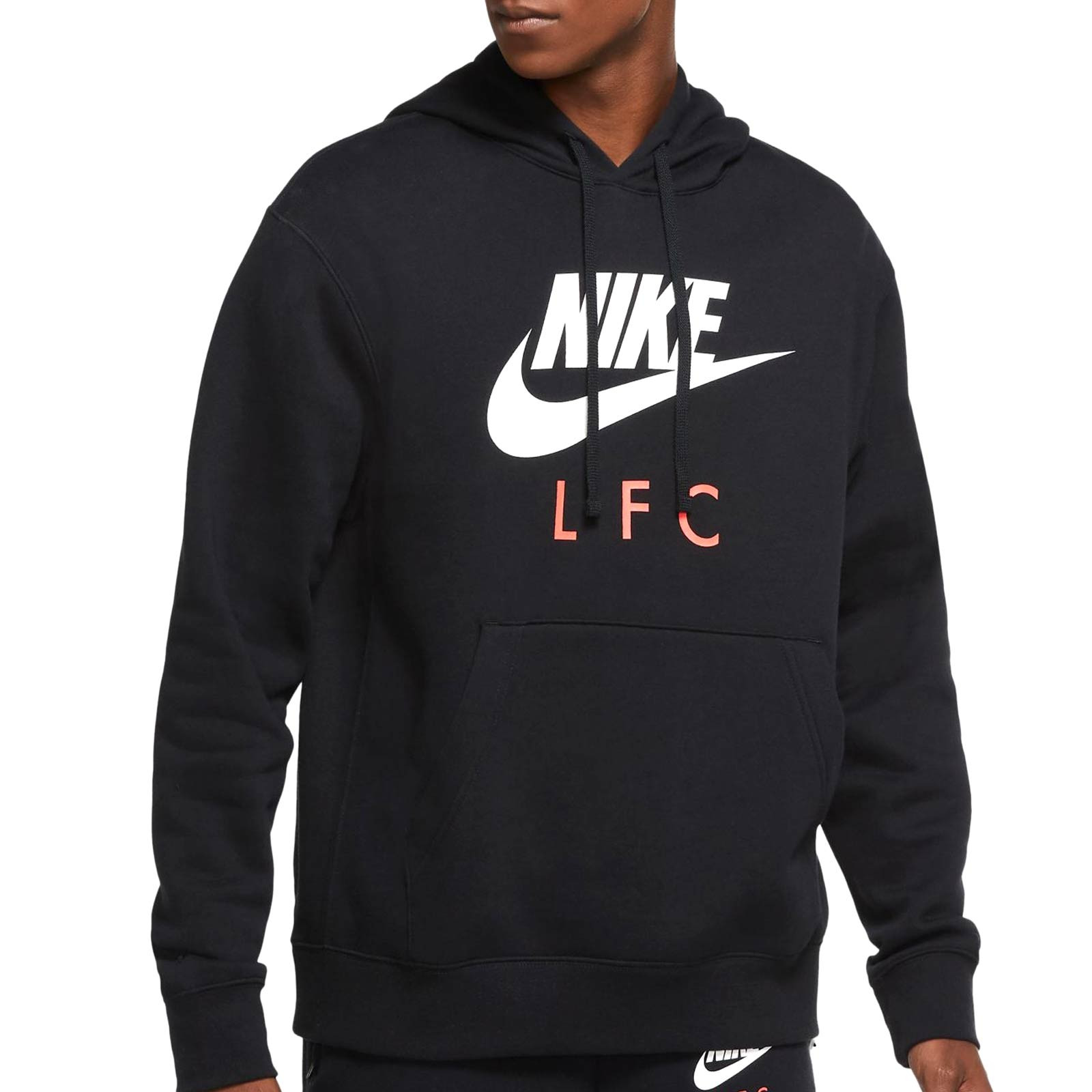 Sudadera Nike Liverpool Club negra futbolmania