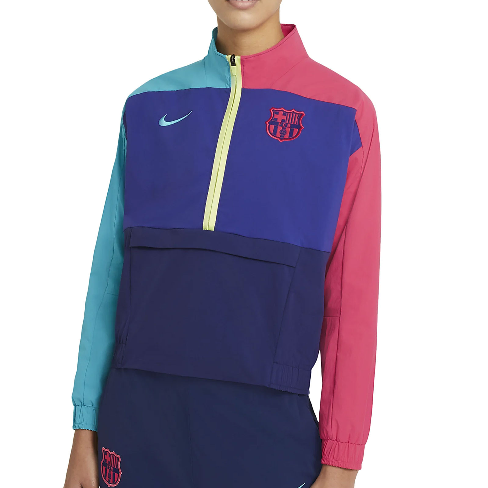 grueso elegante aprendiz Sudadera Nike Barcelona mujer 2021 | futbolmania