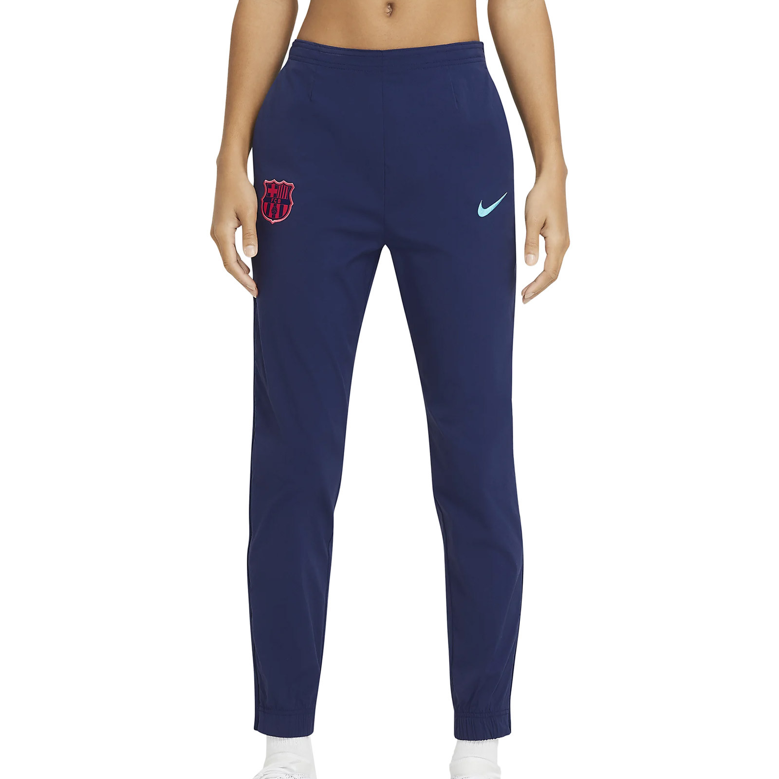 Pantalón Nike FC Barcelona mujer azul marino | futbolmania