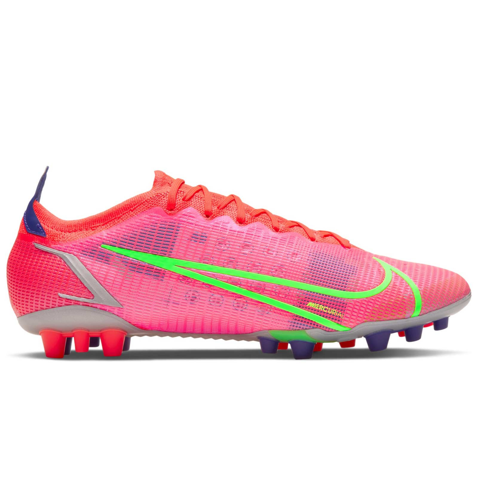 AG Soccer Cleats - White, Pink and Black Nike Mercurial Vapor 14 Elite