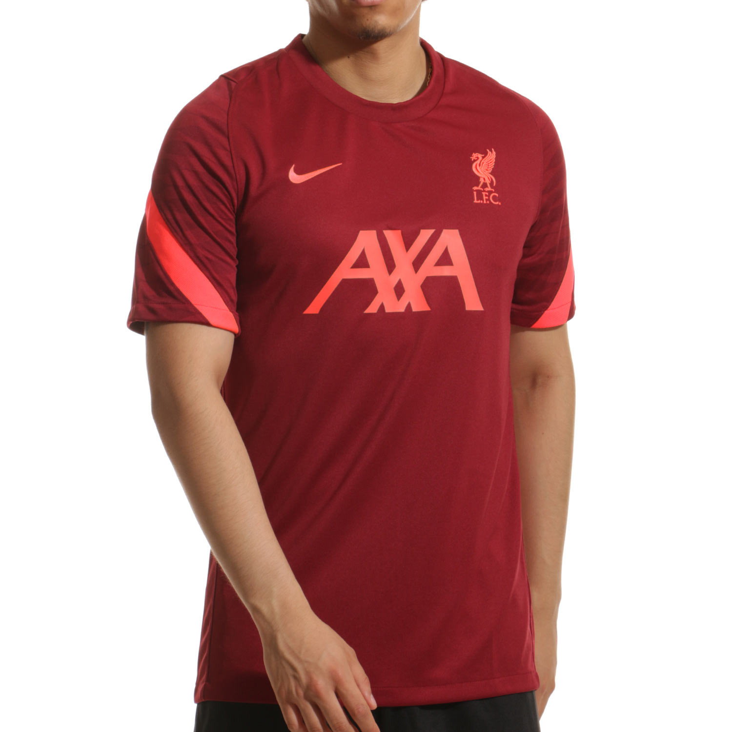 Camiseta Nike Liverpool entrenamiento Dri-Fit Strike | futbolmania