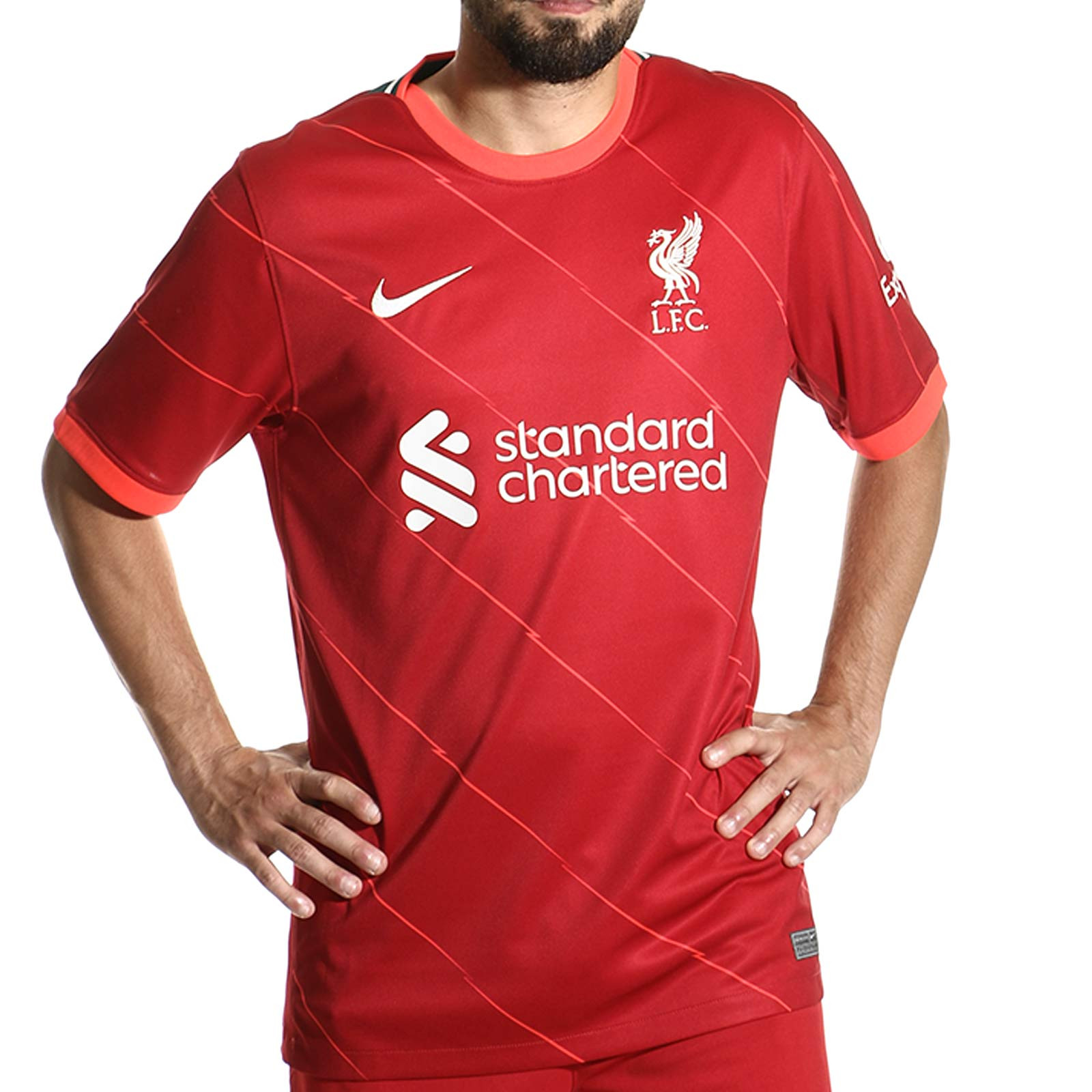 Camiseta Nike Liverpool 2021 2022 Dri-Fit Stadium roja | futbolmania