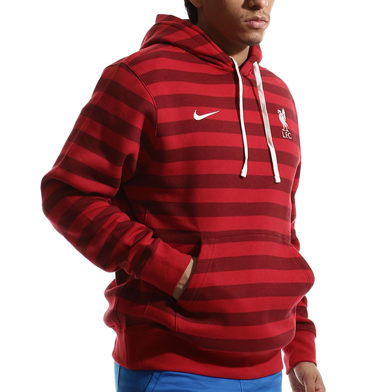 Sudadera Nike Liverpool Sportswear Hoodie roja | futbolmania