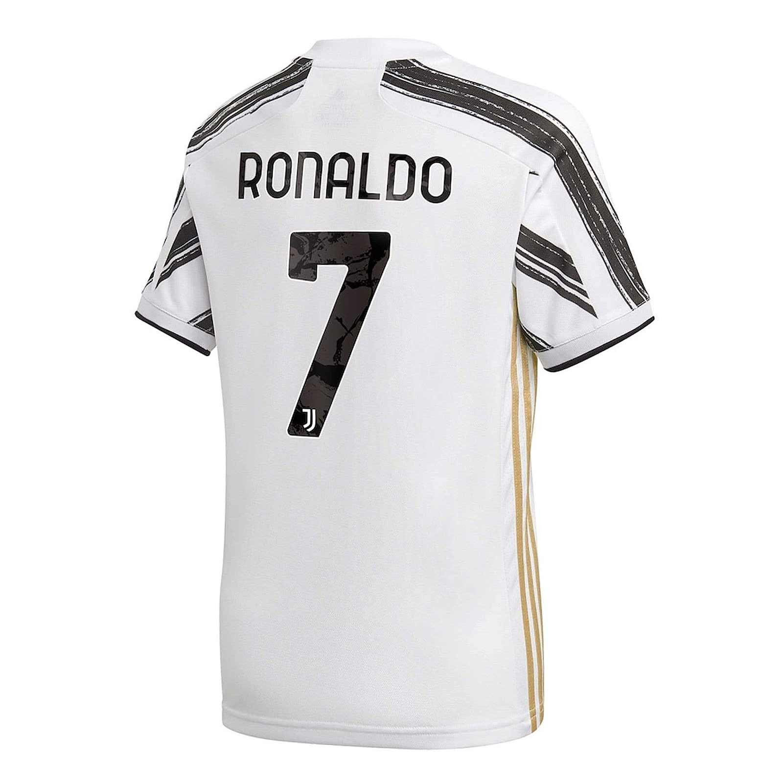 Camiseta Ronaldo Juventus 2020 2021 Oficial CR7 Cristiano Juve Home Uniforme 