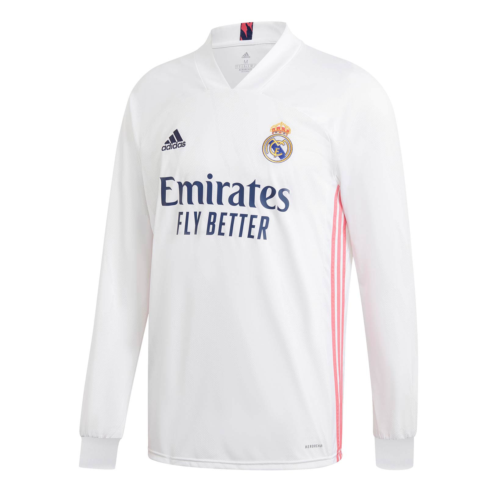 Camiseta manga larga adidas Real Madrid 2020 2021 | futbolmania