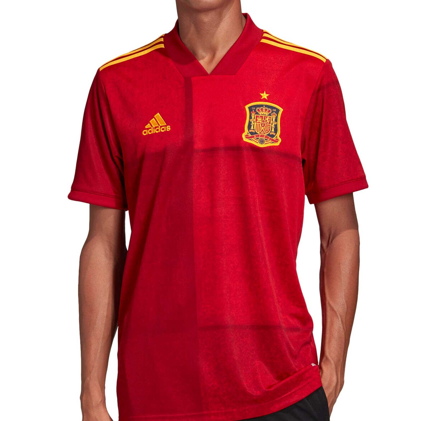 Camiseta adidas España 2020 2021 roja - futbolmania