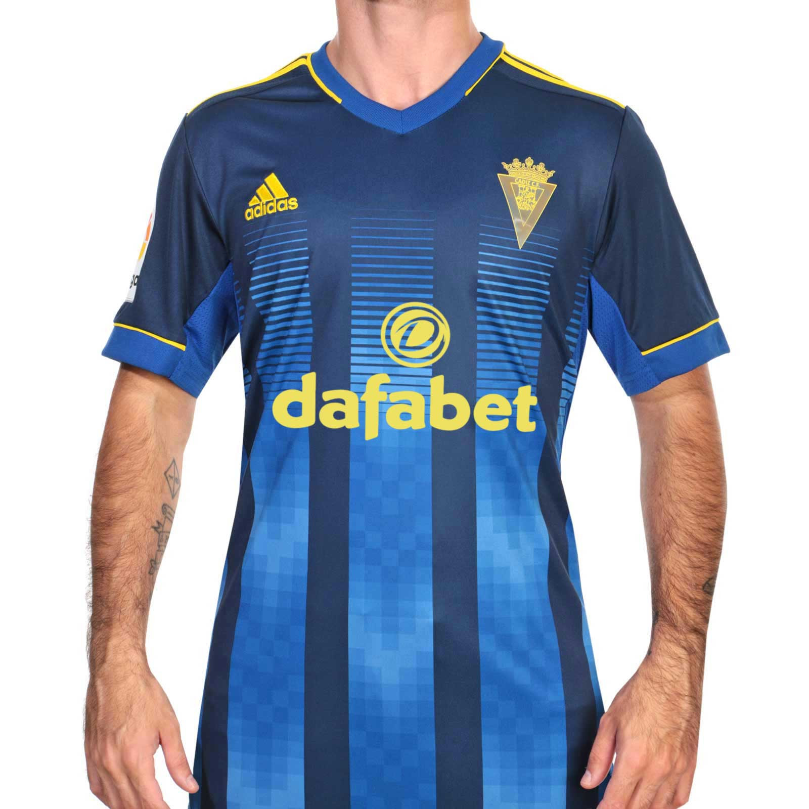 loseta Específico Abuso Camiseta adidas 2a Cádiz CF 2020 2021 azul | futbolmania