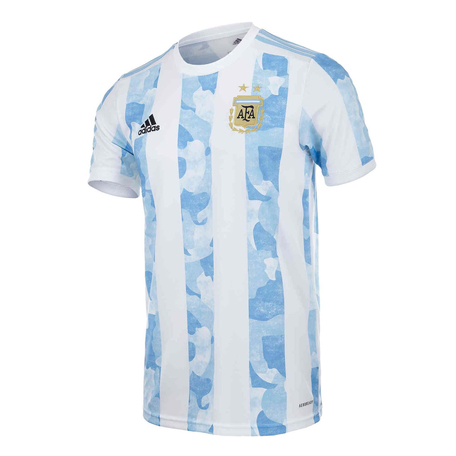 adidas Argentina niño 2021 blanca | futbolmaniaKids