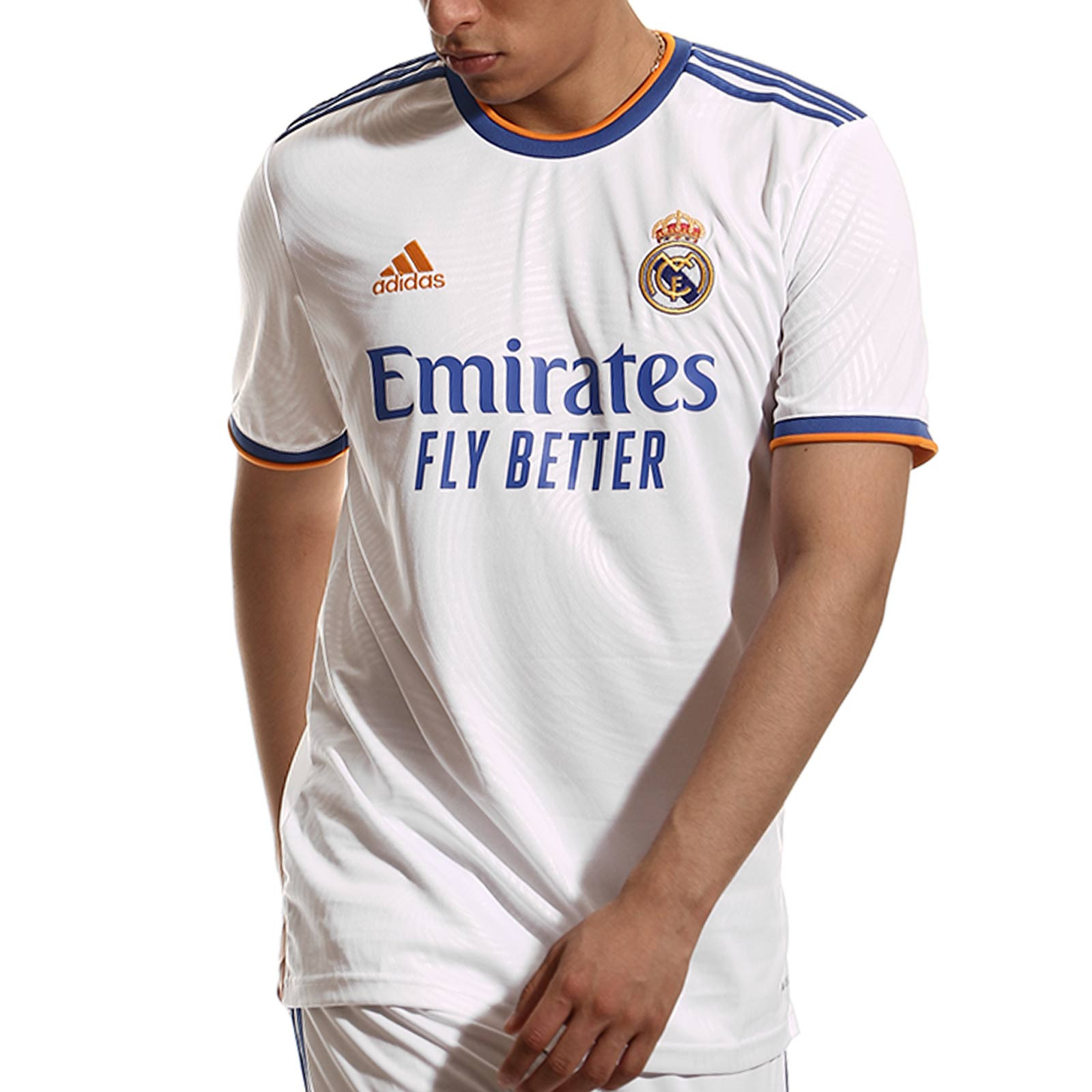 Temporada 2021/22 Real Madrid Camiseta Mujer Segunda Equipación Oficial 