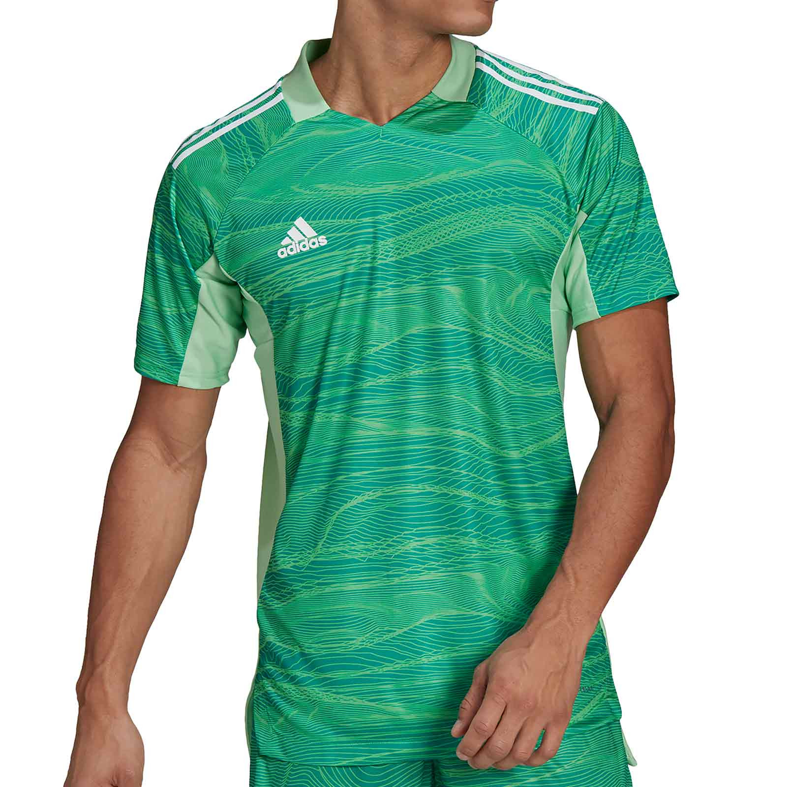 Ninguna Amabilidad María Camiseta adidas Condivo GK 21 verde | futbolmania