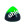 Balón Uhlsport entreno Reflex Ball - Balón entreno portero Uhlsport Reflex Ball - verde - frontal
