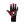 Uhlsport Powerline Absolutgrip Finger Surround - Guantes de portero Uhlsport corte Finger Surround - negros, rojos