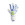Reusch Pure Contact Silver Junior - Guantes de portero infantiles Reusch corte Evolution Negative Cut ESS - blancos, azules