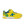 Kelme Precision Elastic World Cup Jr - Zapatillas de fútbol sala infantiles con velcro Kelme suela lisa - amarillas