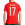 Camiseta Puma Portugal authentic Rafa Leao 25 - Camiseta de la primera equipación Puma de Rafa Leao de la selección de Portugal 2025 versión jugador - roja