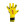 Rinat Aries Némesis Prime - Guantes de portero Rinat corte Negative - amarillos