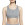 Sujetador Nike mujer Swoosh con relleno - Top deportivo Nike de mujer con relleno para fútbol - gris - Frontal