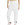 Pantalón Nike Swoosh mujer - Pantalón largo de algodón para mujer Nike - blanco - frontal