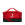 Bolsa de deporte Nike Academy Team mediana con zapatillero - Bolsa de entrenamiento de fútbol con zapatillero Nike (53 x 30 x 28 cm) - roja