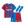 Equipación Nike Barcelona bebé 3 - 36 meses 2021 2022 - Conjunto bebé de 3 a 36 meses Nike primera equipación FC Barcelona 2021 2022 - azulgrana - completa frontal