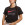 Camiseta Nike PSG mujer Swoosh Club - Camiseta de manga corta de algodón para mujer Nike del Paris Saint-Germain - negra