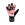 Nike GK Match - Guantes de portero Nike corte flat - rosas, negros