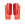 adidas X League - Espinilleras de fútbol adidas con mallas de sujeción - rojas