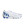 adidas Predator EDGE.3 MG J - Botas de fútbol con tobillera infantiles adidas MG para césped natural o artificial - blancas, azules