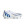 adidas Predator EDGE.1 FG - Botas de fútbol con tobillera adidas FG para césped natural o artificial de última generación - blancas, azules