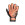 adidas Predator Match FingerSave - Guantes de portero con protecciones adidas corte positivo - naranjas