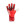 adidas Predator Competition - Guantes de portero profesionales adidas corte negativo - rojos