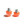 2x tacos goma TPU botas fútbol adidas Studiamonds naranja - 2 uds. tacos recambiables de plástico TPU de 1x6mm posición delantera y 1x9mm posición trasera para botas de fútbol adidas (excepto World Cup y Kaiser) - naranja flúor