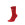 Calcetines media caña Nike Squad - Calcetines media caña para entrenamiento fútbol Nike - rojos - frontal