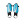 Nike Charge - Espinilleras de fútbol Nike con tobillera protectora - azul claro