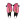 Nike Charge - Espinilleras de fútbol Nike con tobillera protectora - rosas